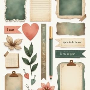 Journal Stickers - Sheet v22